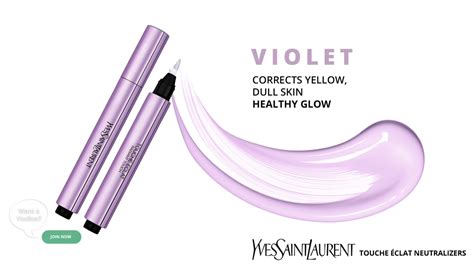 ysl neutralizer violet|YSL Touche Eclat Neutralizer Color Correction Pen.